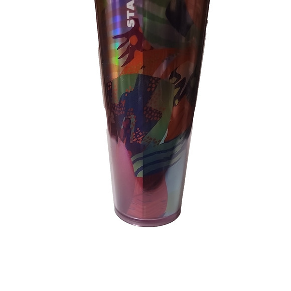 Starbucks 2024 Summer Butterfly Silicone Straw Topper Venti Cold Cup - Picture 4 of 9